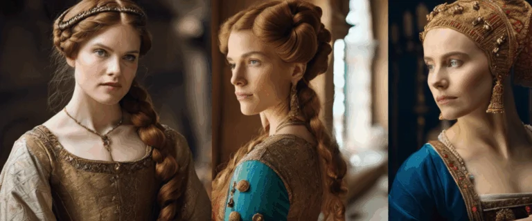Secrets de la coiffure féminine médiévale : entre modestie, symboles et créativité